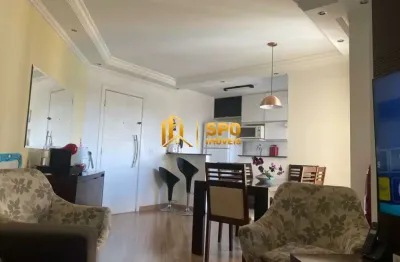 Cond new home chácara flora, partamento de 60 metros com 3 quartos a venda na av interlagos.