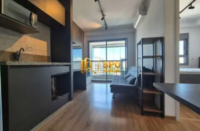 Condomínio nex one ibirapuera, studio para alugar mobiliado  com 31m², com 1 quarto e sem vaga