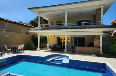 Lindo sobrado à venda 350m², no bolsão interlagos, 3 dormitorios, 1 suíte, área gourmet com piscina