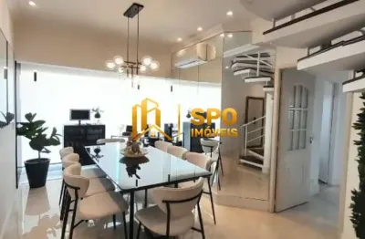 Cobertura à venda no jardim marajoara, 144 metros, impecável!