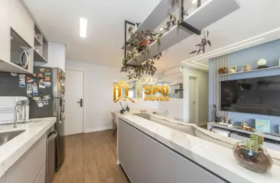Apartamento à venda com 65 metros quadrados, 2 quartos e 1 vaga