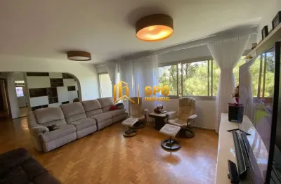 Apartamento com linda vista verde, 4 dorms, 1 suíte, 2 vagas, 170m², ambientes amplos