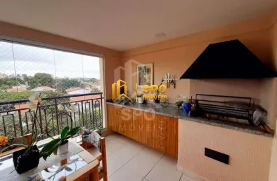 Apto a venda condomínio viva 163m², 4 quartos, 3 suítes, 3 vagas e varanda gourmet, jd campo grande