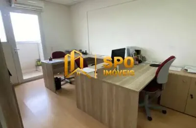 Condomínio offices nações unidas, sala, com 40 m², para locação com mobília - santo amaro