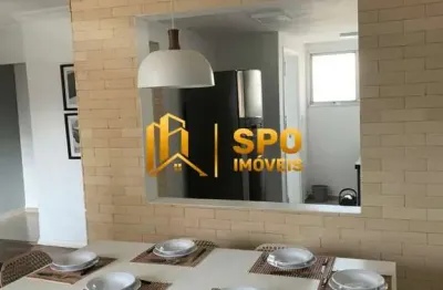 'excelente apartamento mobiliado  para locação no itaim 97m². 3 dormitórios 1 vaga'
