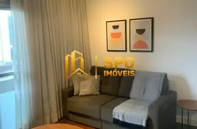Apartamento mobiliado para locação na vila olímpia, 72 metros!