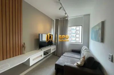 Apartamento mobiliado para locação na vila olímpia com 77 metros!