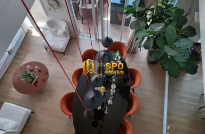 'linda cobertura duplex à venda no brooklin 300m², 4 dormitórios, 4 vagas'