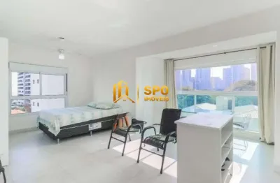 Kitnet / stúdio para alugar na rua joão pais, 168, santo amaro, são paulo, 35 m2 por r$ 1.900