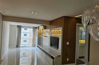 'excelente apartamento mobiliado na vila olímpia, 2 dormitórios, 1 vaga'