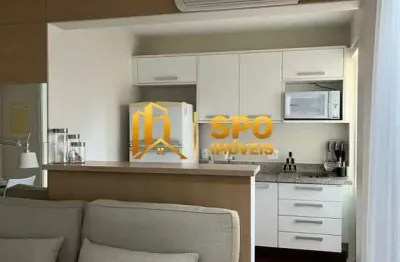 Studio mobiliado e equipado para locação - vila nova conceição/sp