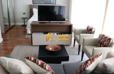 'apartamento mobiliado para locação vila olímpia 68m², 2 vagas'