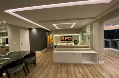 Lindo apartamento com 2 dormitórios , sendo 1 suíte, 3 banheiros, 2 vagas, varanda gourmet.