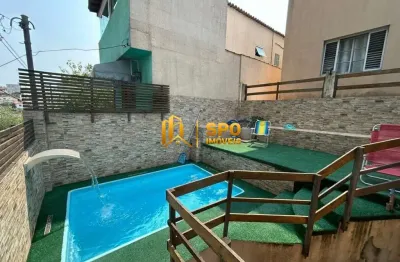 2 sobrados prontos para morar e ou investir em aluguel com área de lazer piscina e churrasqueira