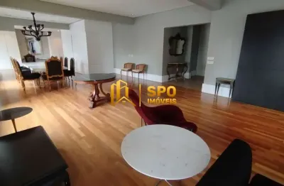 Apartamento  com 5 suites  , semi mobiliado com  8 vagas  de garagem na vila nova conceição