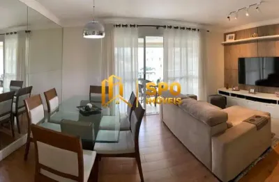 Cond Mund, apto de 107 metros a venda com 3 quartos e varanda gourmet no Jardim Marajoara