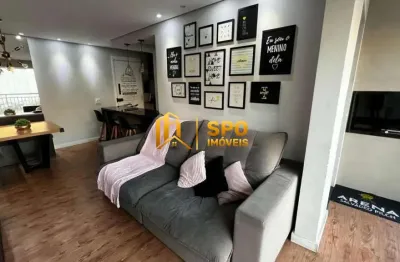 Apartamento mobiliado à venda na região do marajoara, 63 metros!