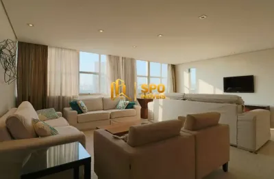 'Apartamento para locação mobiliado no Itaim-Bibi, 180m², 2 vagas'