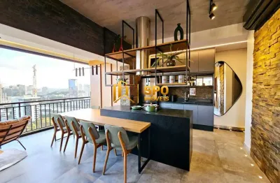 Apartamento mobiliado para locação no brooklin, 62 metros, impecável!