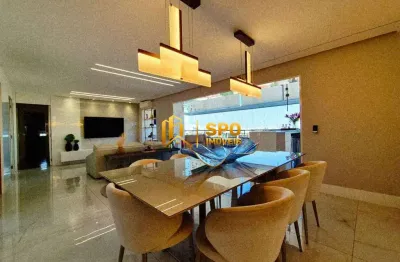 Apto a venda condomínio viva 163m², 3 quartos, 3 suítes, 3 vagas e varanda gourmet, jd campo grande