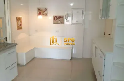 Cond Araguari, apto de 110 metros com 3 quartos mobiliado para locação em Moema