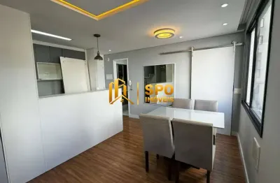 Apartamento para Locação com 1 Quarto, 34 Metros, Mobiliado - Campo Grande/SP