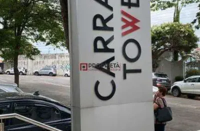 Sala para locação carraro tower, 1 vaga- vila santista - atibaia