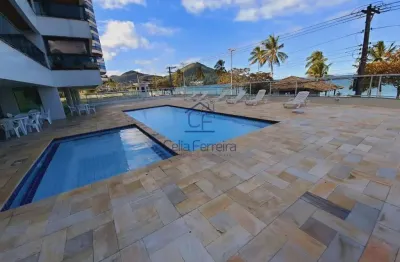 Excelente apartamento 3 dormitórios com linda vista frente mar da martim de sá - caraguatatuba/sp