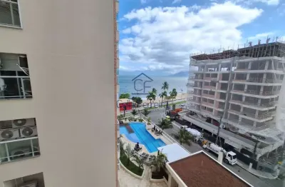 Excelente apartamento frente mar 3 dormitórios - martim de sá - caraguatatuba/sp