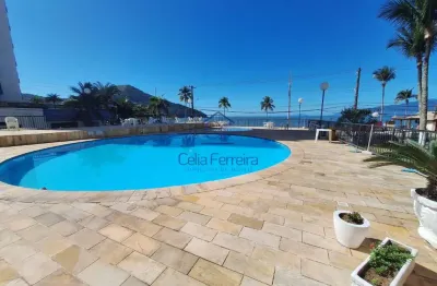 Excelente apartamento 2 dormitórios à venda na orla da praia martim de sá - caraguatatuba/sp