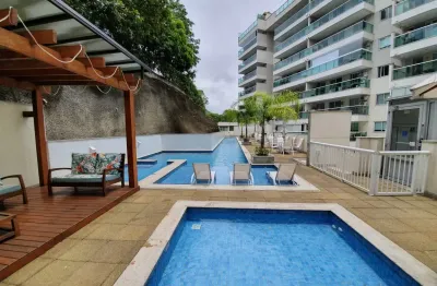 Oportunidade única! apartamento 3 quartos (suíte) mobiliado no condomínio village vert - freguesia, jacarepaguá!