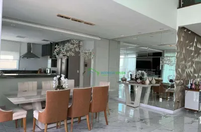 Casa residencial com 6 dormitórios à venda, 553 m² por r$ 5.500.000 - aldeia da serra - barueri/sp