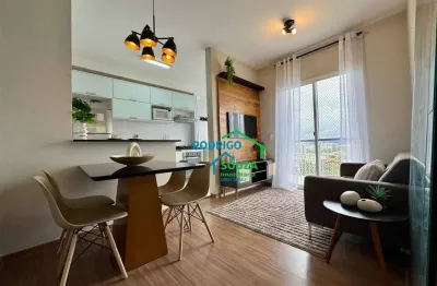 Apartamento com 2 dormitórios à venda, 56 m² por r$ 369.000,00 - parque viana - barueri/sp