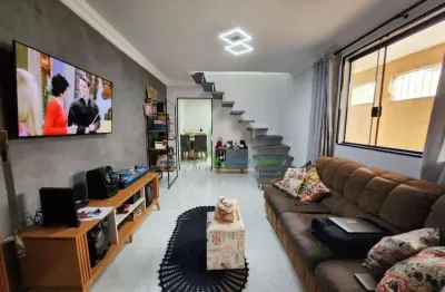 Casa com 2 dormitórios à venda, 132 m² por r$ 450.000,00 - parque jandaia - carapicuíba/sp
