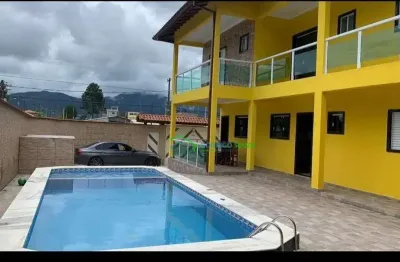 Casa residencial na praia com 4 dormitórios à venda, 279 m² por r$ 750.000 - manacá dos itatins - peruíbe/sp