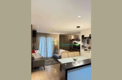 Apartamento à venda no condomínio alphaview barueri|sp - 2 dormitórios (1 suíte) + 2 vagas - r$ 500 mil