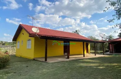 Chácara com 4 dormitórios à venda, 2382 m² por r$ 550.000,00 - chácara do remanso gl dois - vargem grande paulista/sp
