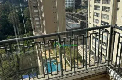 Apartamento com 1 dormitório para alugar, 52 m² - condomínio alpha square mall - alphaville conde ii - barueri/sp