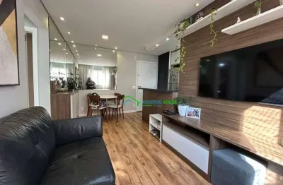 Apartamento com 2 dormitórios à venda, 51 m² por r$ 449.000,00 - centro - barueri/sp