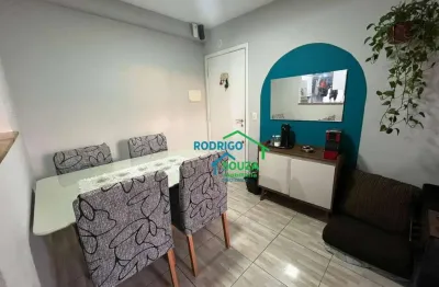 Apartamento com 2 dormitórios c/ varanda  à venda, 48 m² por r$ 260.000 - flex 4 - parque jandaia - carapicuíba/sp