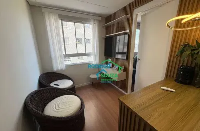Apartamento com 2 dormitórios para alugar, 36 m² por r$ 2.600,00/mês - pousada dos bandeirantes - carapicuíba/sp