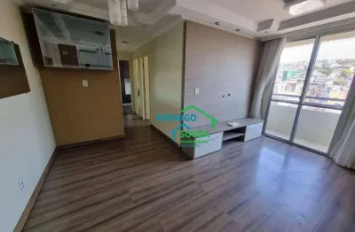 Apartamento com 2 dormitórios para alugar, 50 m² por r$ 2.300,02/mês - ariston - carapicuíba/sp