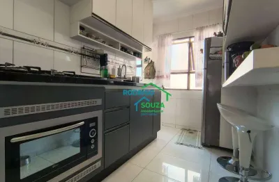 Apartamento com 2 dormitórios à venda, 54 m² por r$ 235.000,00 - vila mercês - carapicuíba/sp