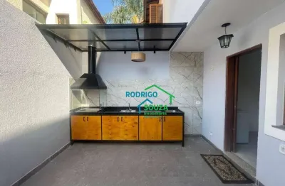 Casa com 3 dormitórios para alugar, 101 m² por r$ 4.000,00/mês - residencial do bosque - cotia/sp