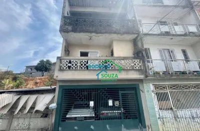Sobrado à venda em carapicuíba | 3 quartos, 2 vagas e espaço gourmet – r$ 500 mil