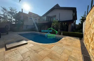 Casa com 4 dormitórios à venda, 388 m² por r$ 3.500.000,00 - praça da aldeia da serra i - barueri/sp