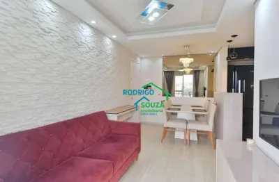 Apartamento com 2 dormitórios para alugar, 48 m² por r$ 3.100,20/mês - parque jandaia - carapicuíba/sp