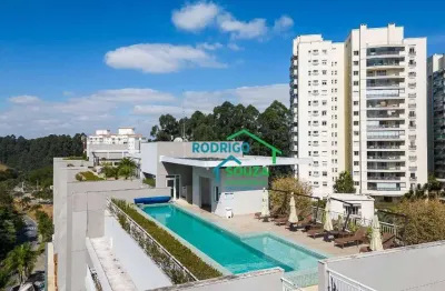 Apartamento com 1 dormitório para alugar, 50 m² por r$ 6.000/mês - alphaville - santana de parnaíba/sp