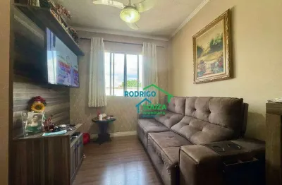 Apartamento com 2 dormitórios à venda, 50 m² por r$ 280.000,00 - núcleo residencial célia mota - barueri/sp