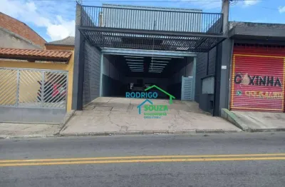 Galpão, 225 m² - venda por r$ 1.450.000,00 ou aluguel por r$ 7.171,01/mês - jardim santo estêvão - carapicuíba/sp